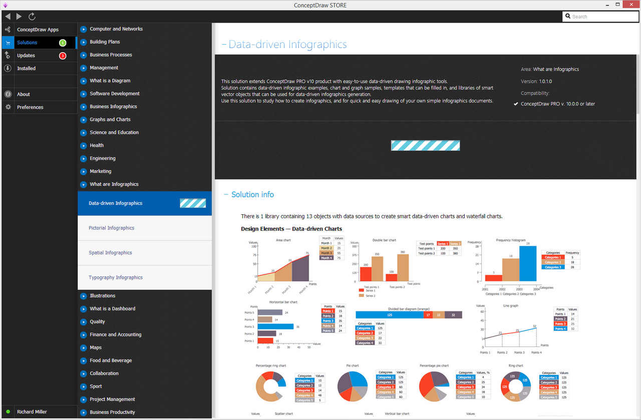 Data-driven Infographics Solution — Install